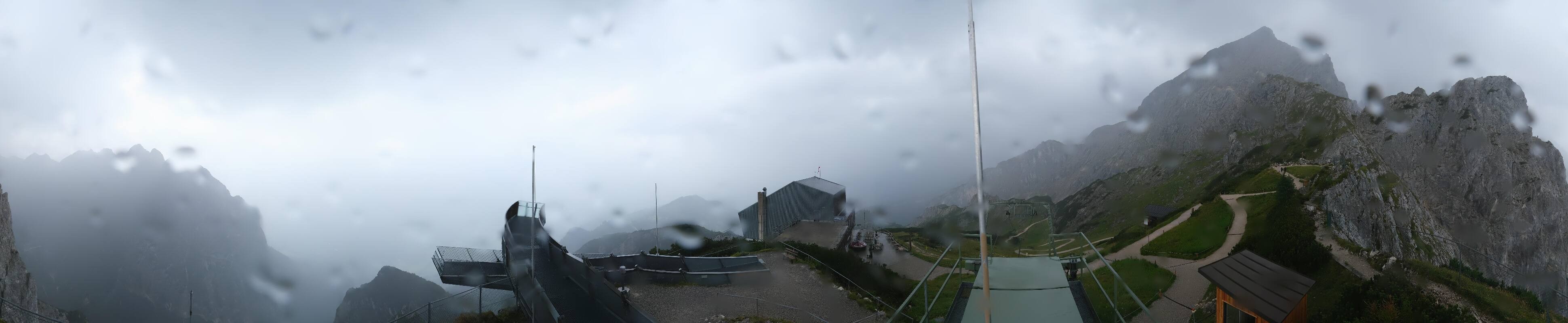 Archiv Foto Webcam Garmisch: Ausblick am Osterfelderkopf