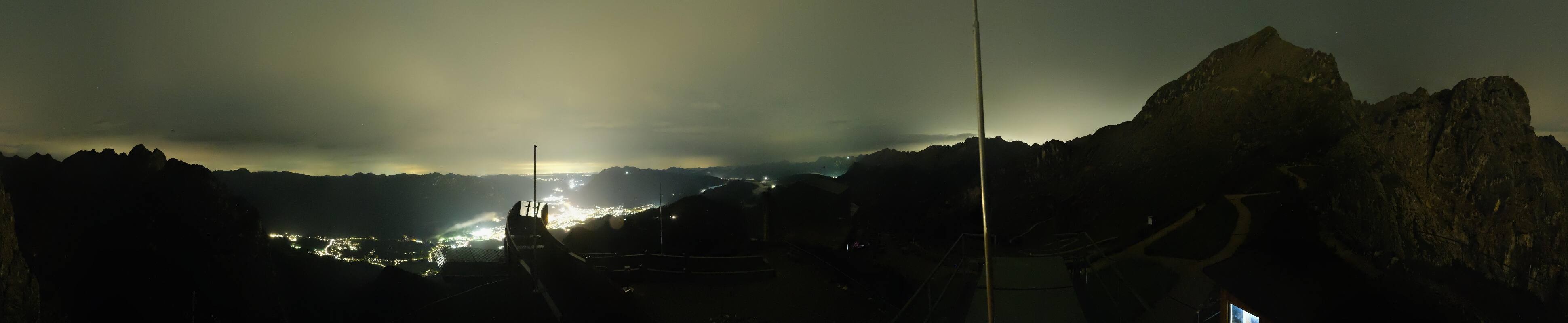 Archiv Foto Webcam Garmisch: Ausblick am Osterfelderkopf