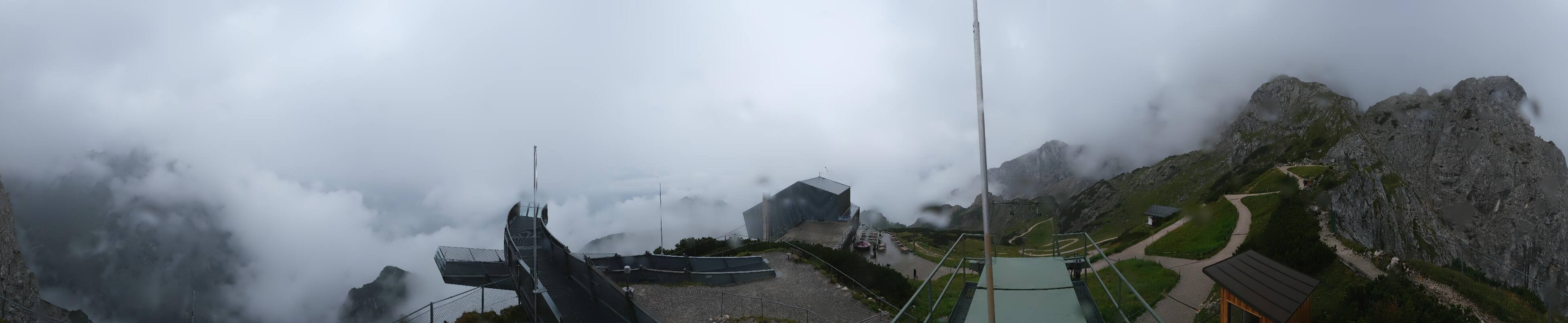 Archiv Foto Webcam Garmisch: Ausblick am Osterfelderkopf