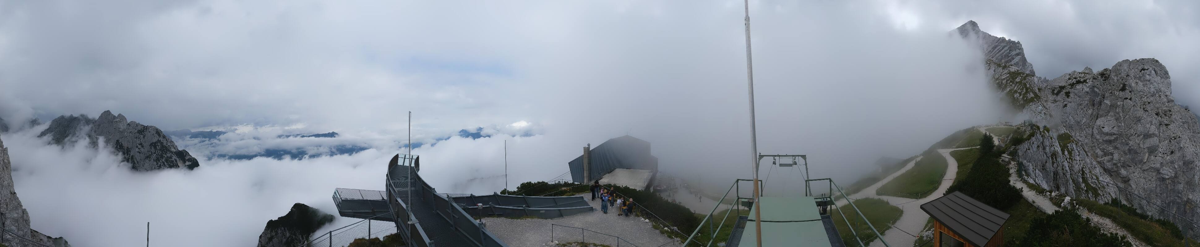 Archiv Foto Webcam Garmisch: Ausblick am Osterfelderkopf