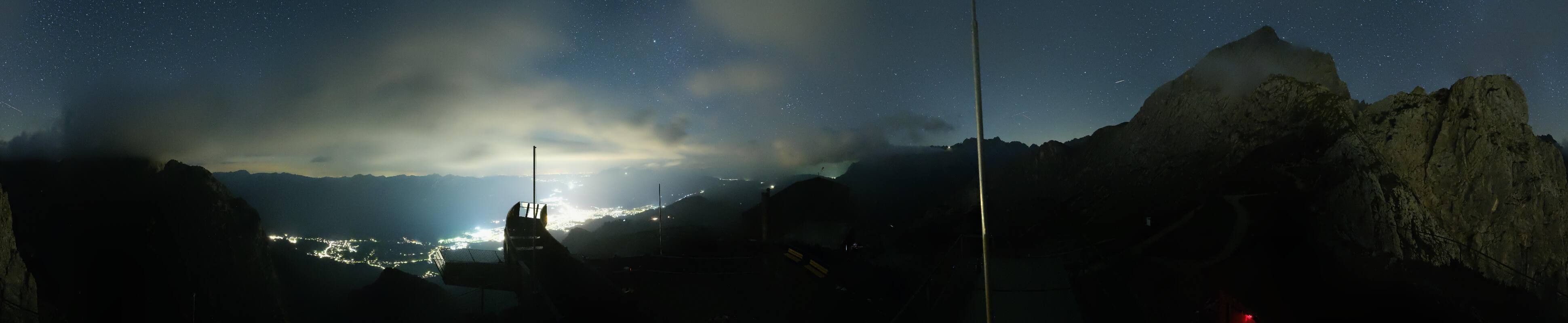 Archiv Foto Webcam Garmisch: Ausblick am Osterfelderkopf