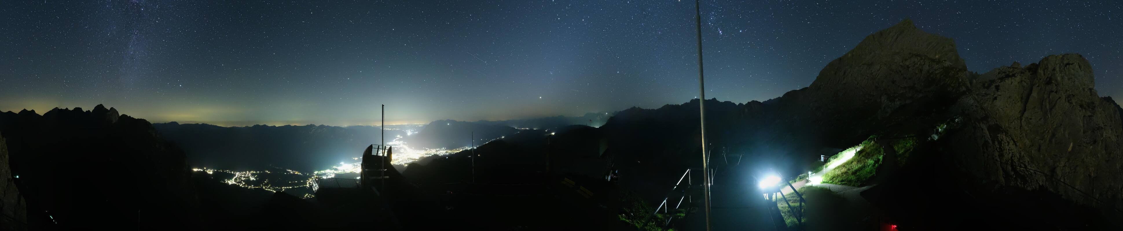 Archiv Foto Webcam Garmisch: Ausblick am Osterfelderkopf