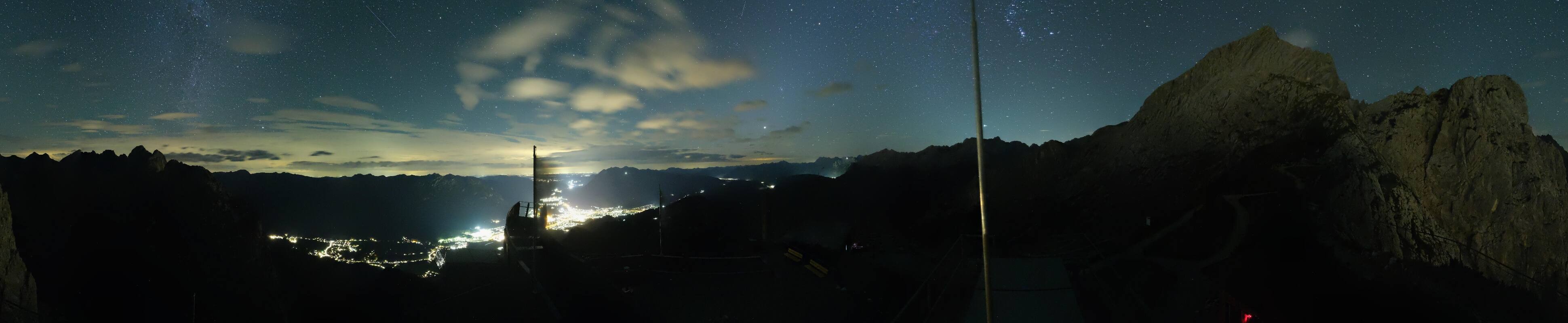Archiv Foto Webcam Garmisch: Ausblick am Osterfelderkopf