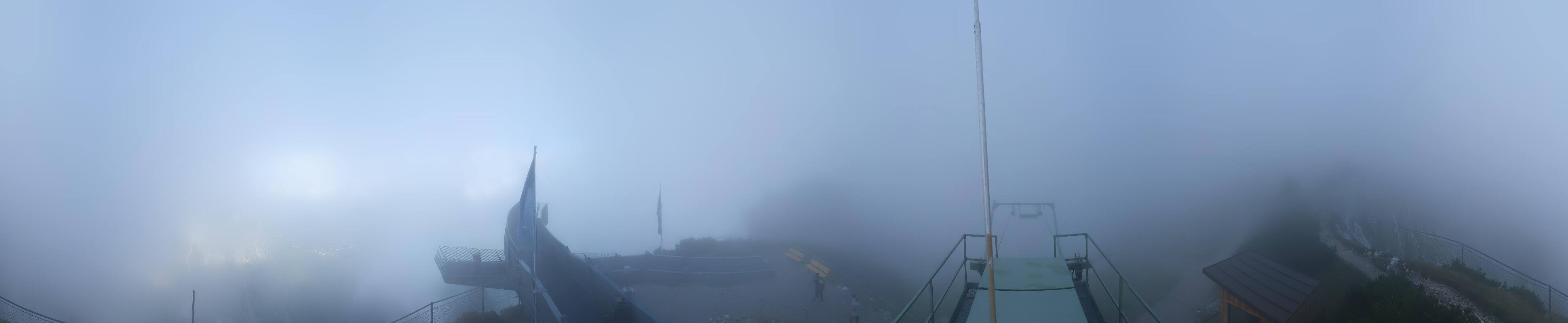 Archiv Foto Webcam Garmisch: Ausblick am Osterfelderkopf