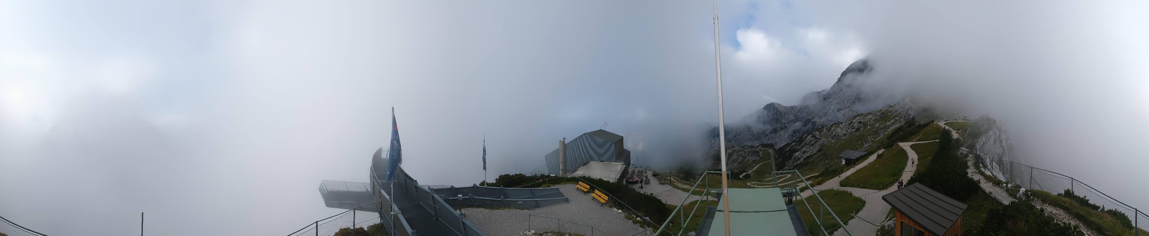 Archiv Foto Webcam Garmisch: Ausblick am Osterfelderkopf