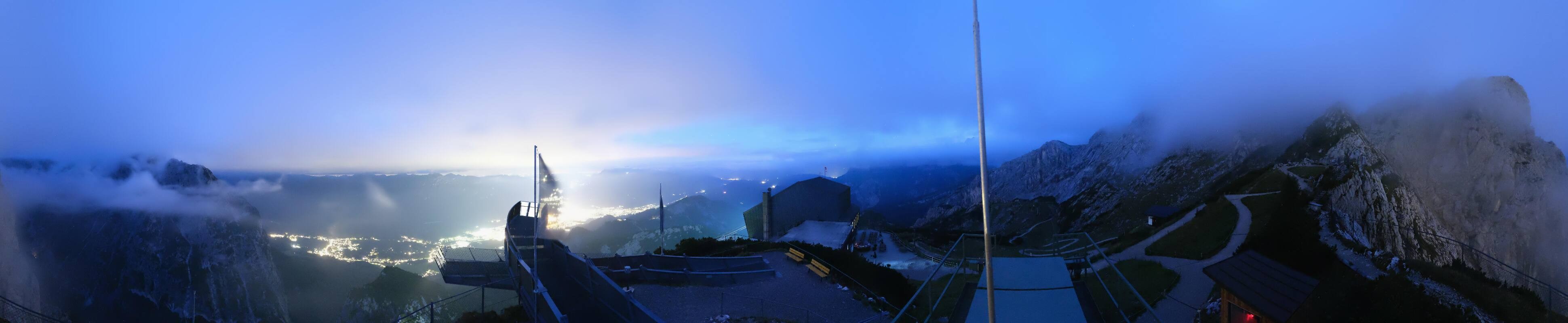 Archiv Foto Webcam Garmisch: Ausblick am Osterfelderkopf