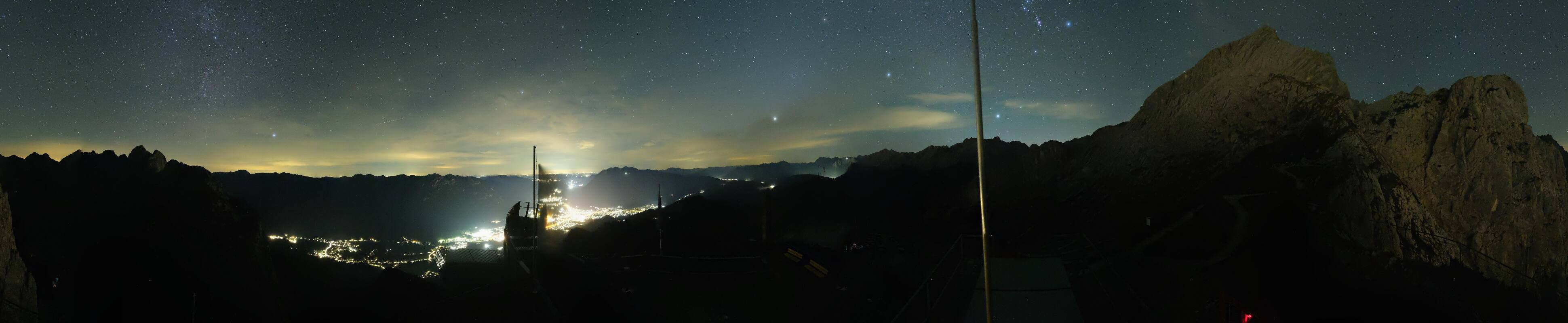 Archiv Foto Webcam Garmisch: Ausblick am Osterfelderkopf