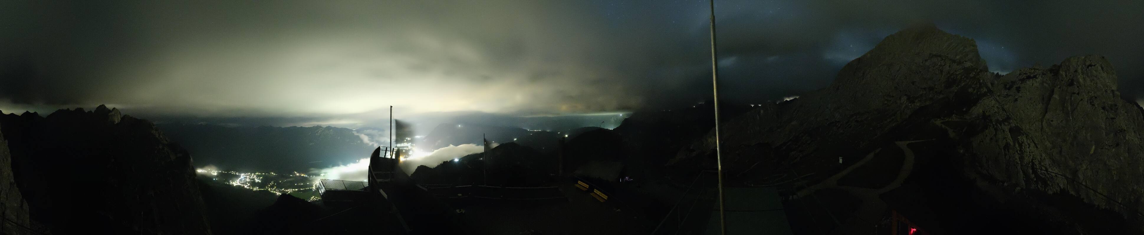 Archiv Foto Webcam Garmisch: Ausblick am Osterfelderkopf