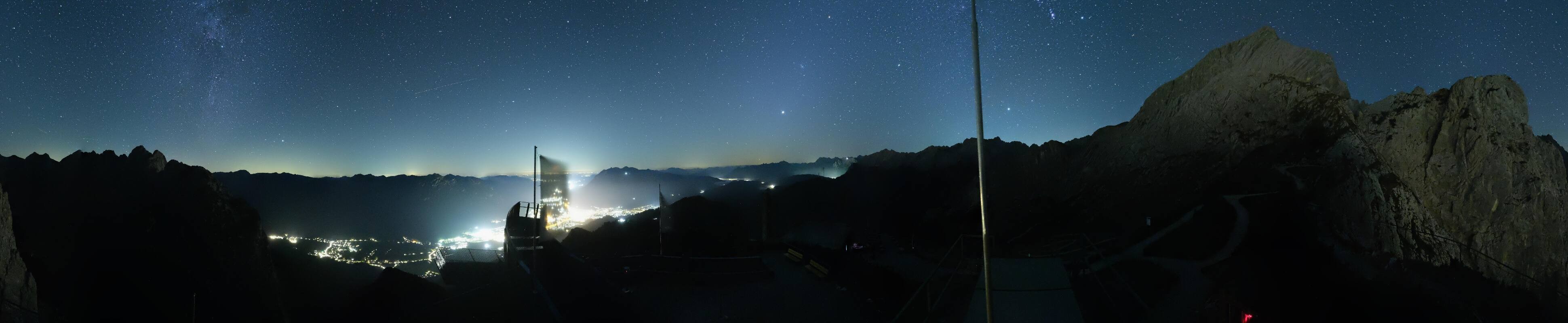 Archiv Foto Webcam Garmisch: Ausblick am Osterfelderkopf