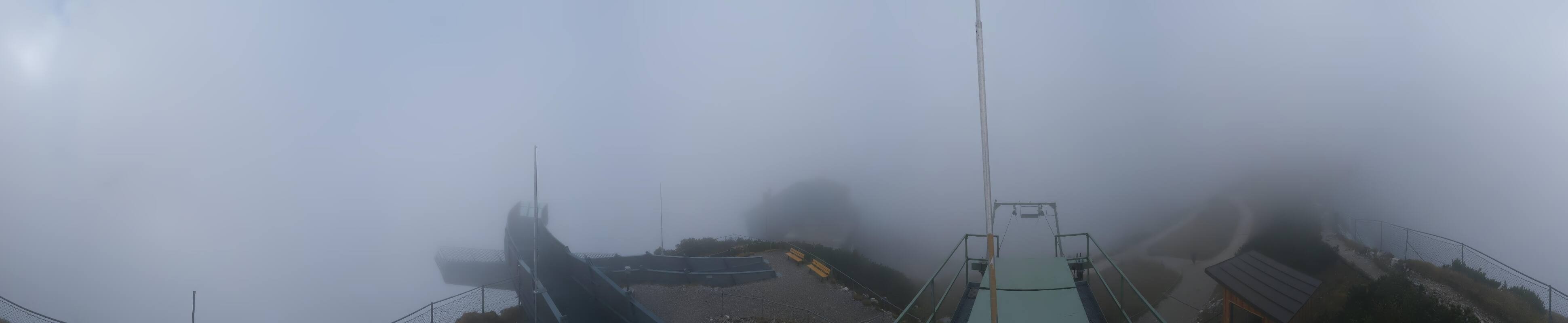 Archiv Foto Webcam Garmisch: Ausblick am Osterfelderkopf