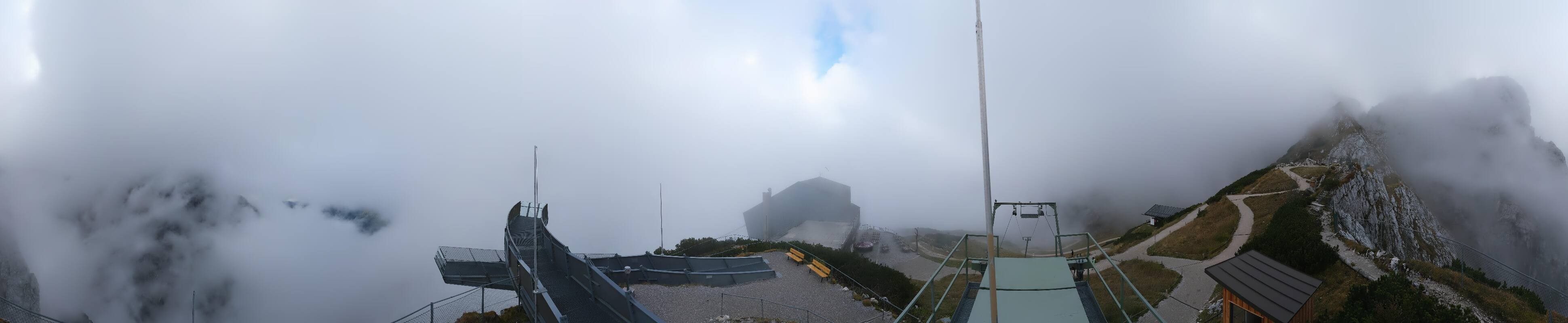 Archiv Foto Webcam Garmisch: Ausblick am Osterfelderkopf