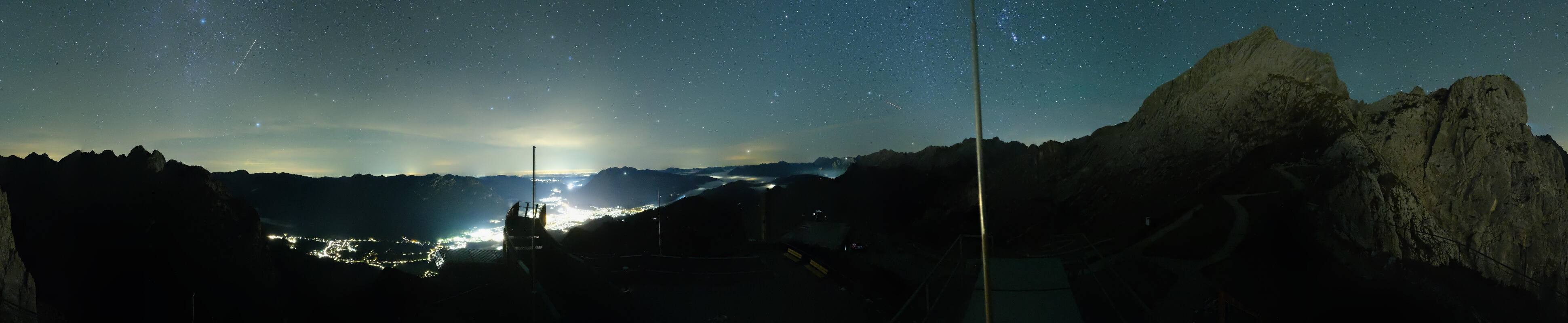Archiv Foto Webcam Garmisch: Ausblick am Osterfelderkopf