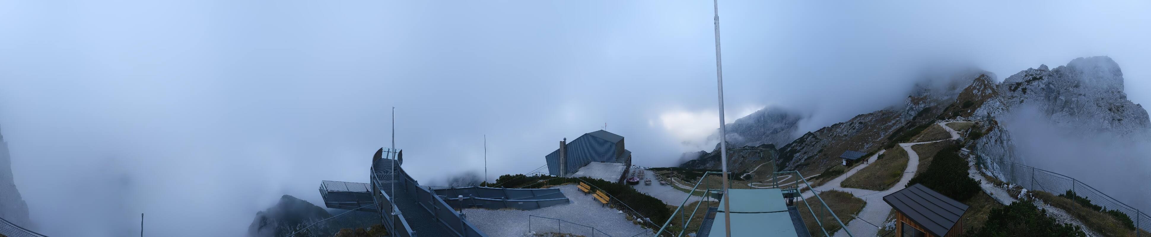 Archiv Foto Webcam Garmisch: Ausblick am Osterfelderkopf