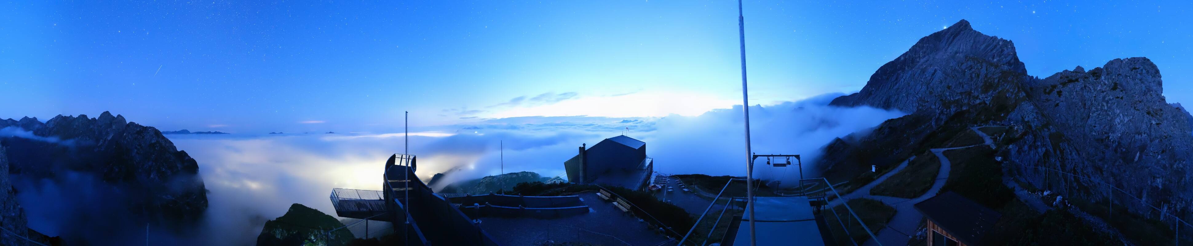 Archiv Foto Webcam Garmisch: Ausblick am Osterfelderkopf
