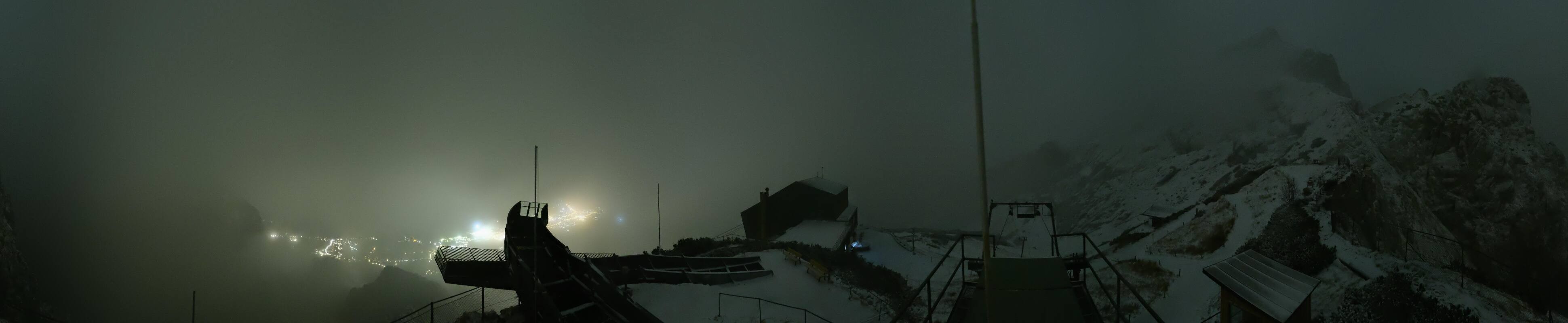 Archiv Foto Webcam Garmisch: Ausblick am Osterfelderkopf