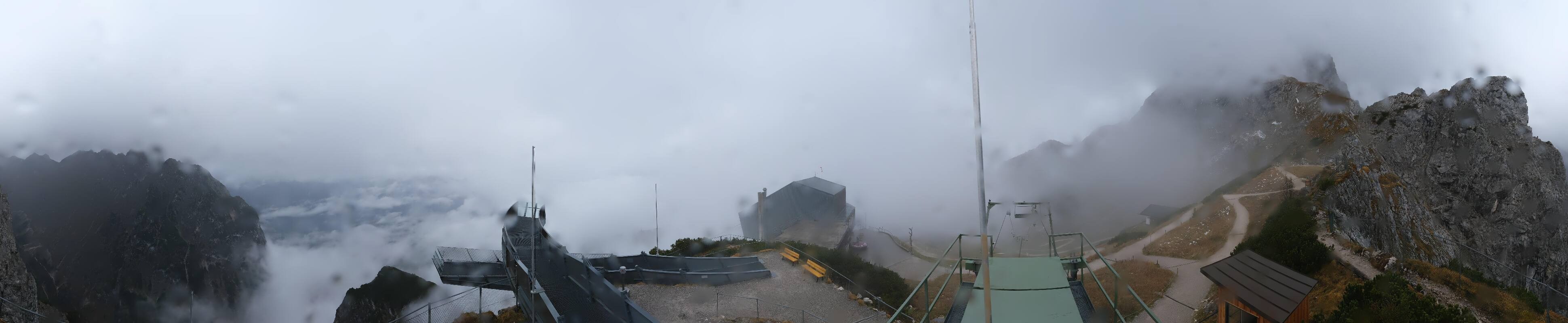 Archiv Foto Webcam Garmisch: Ausblick am Osterfelderkopf