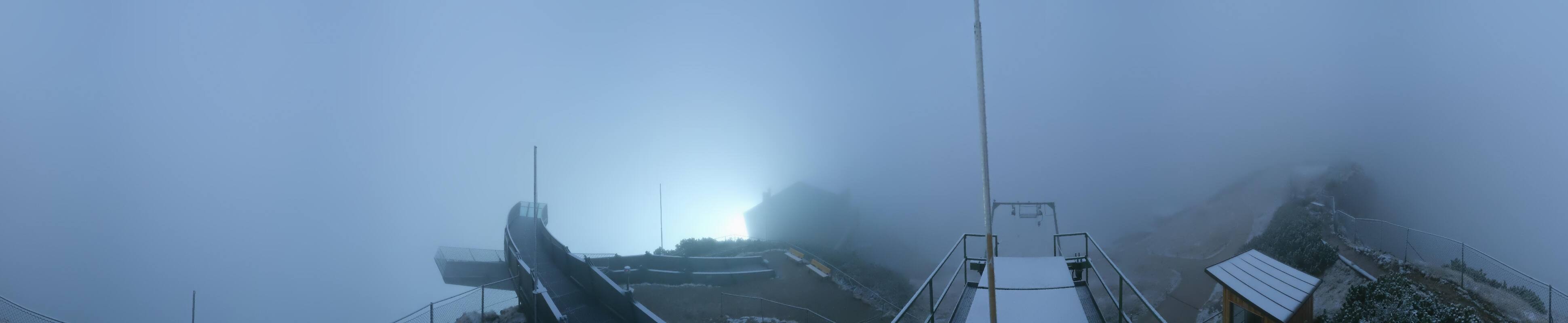 Archiv Foto Webcam Garmisch: Ausblick am Osterfelderkopf