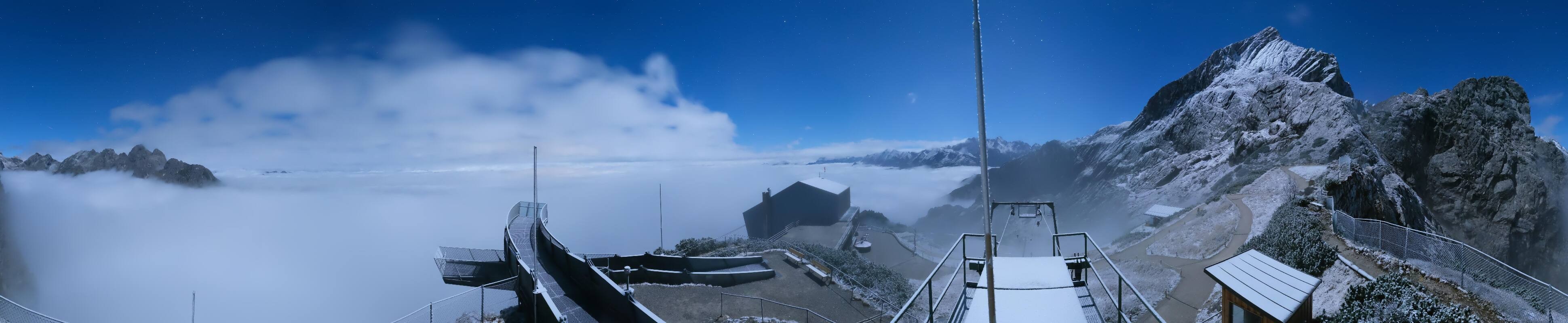 Archiv Foto Webcam Garmisch: Ausblick am Osterfelderkopf