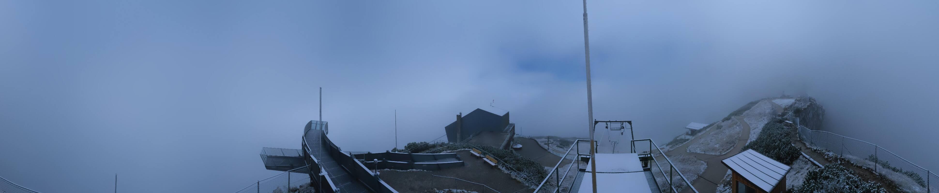 Archiv Foto Webcam Garmisch: Ausblick am Osterfelderkopf