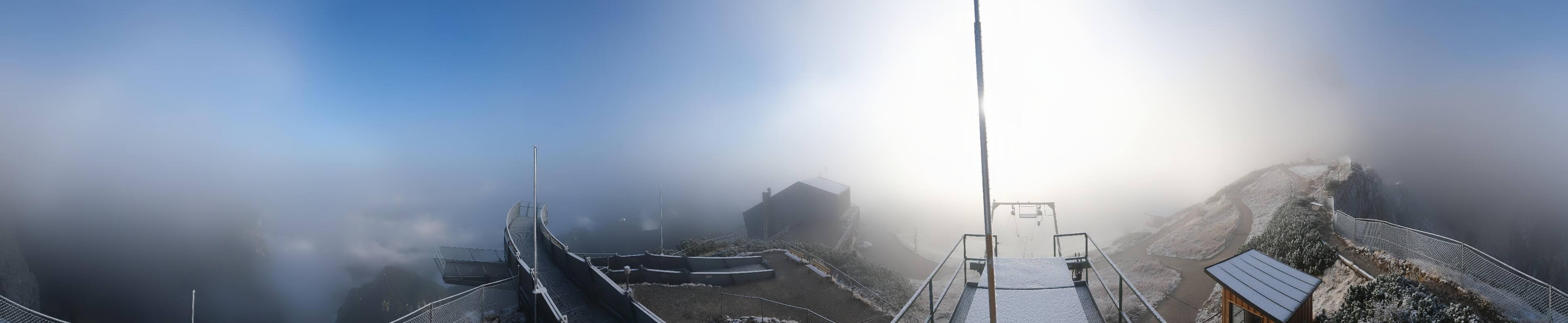 Archiv Foto Webcam Garmisch: Ausblick am Osterfelderkopf