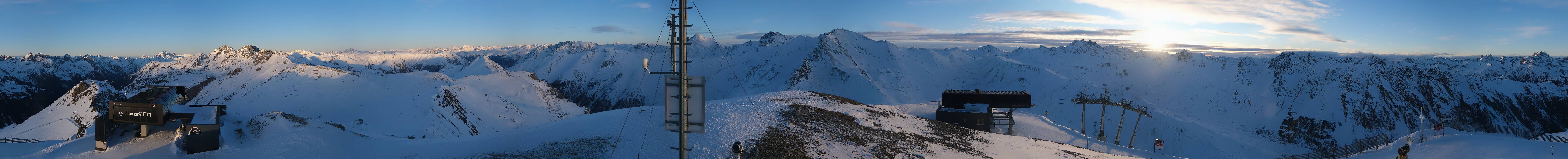 Archiv Foto Webcam Palinkopf in Ischgl