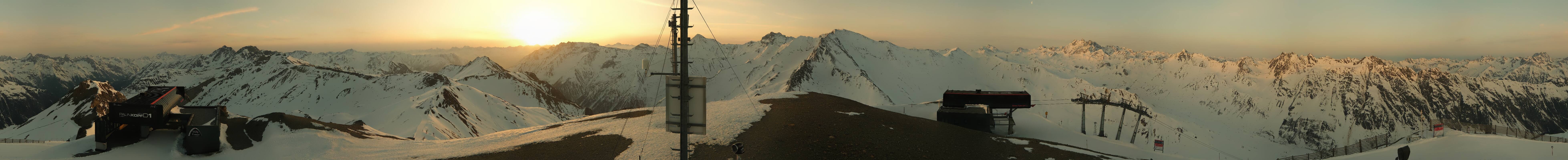 Archiv Foto Webcam Palinkopf in Ischgl