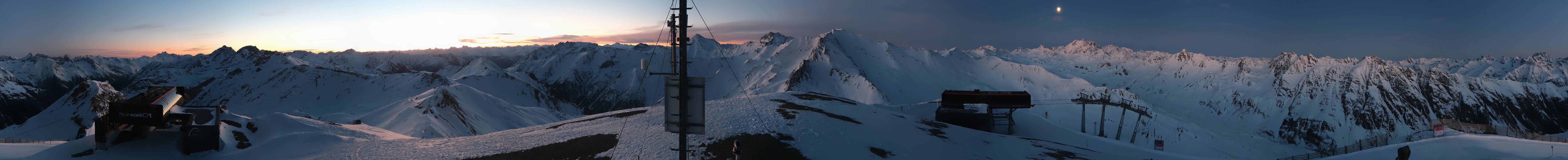 Archiv Foto Webcam Palinkopf in Ischgl