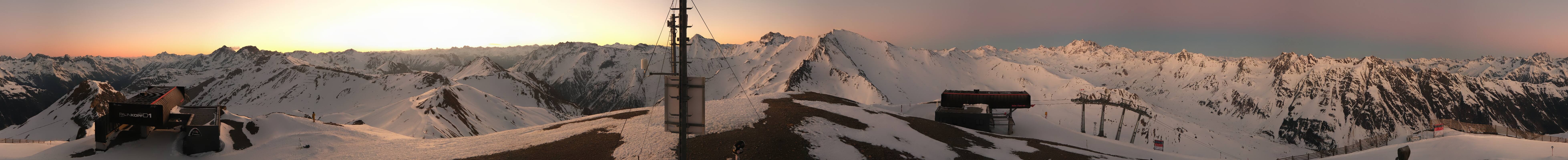 Archiv Foto Webcam Palinkopf in Ischgl