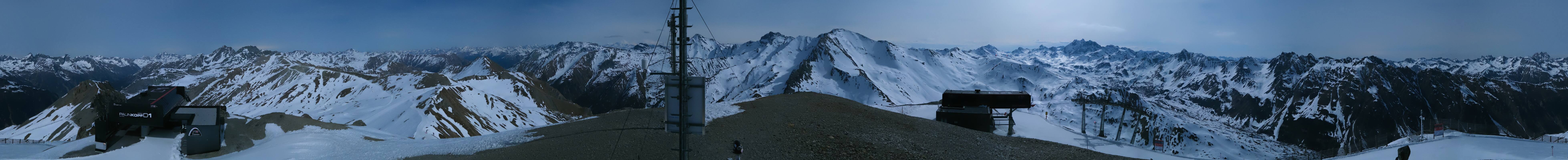 Archiv Foto Webcam Palinkopf in Ischgl
