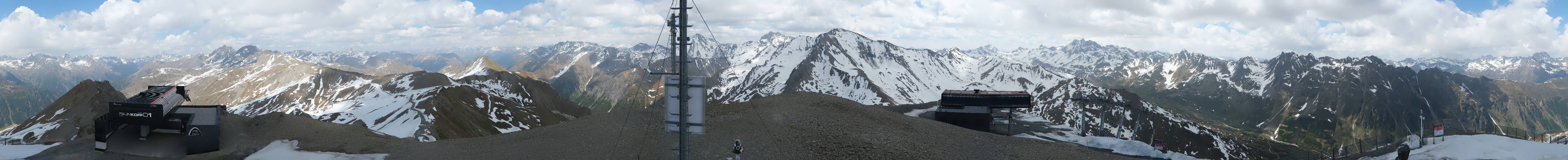Archiv Foto Webcam Palinkopf in Ischgl