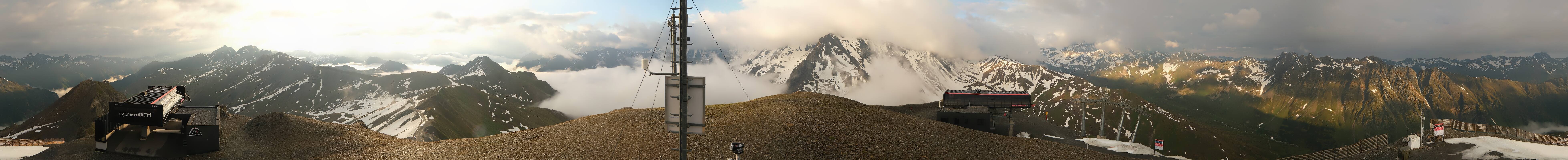 Archiv Foto Webcam Palinkopf in Ischgl