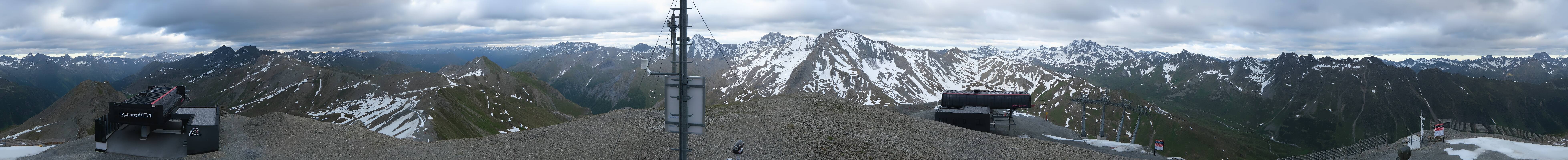 Archiv Foto Webcam Palinkopf in Ischgl