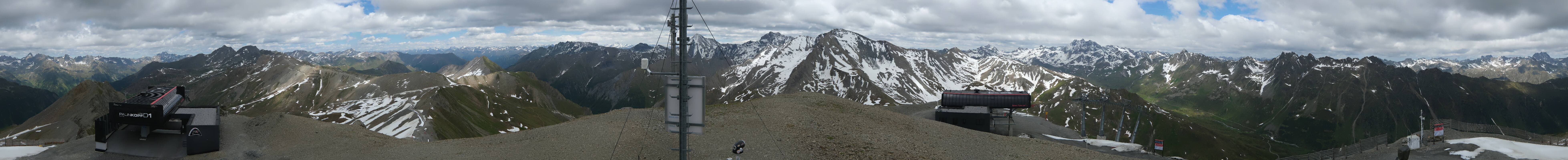 Archiv Foto Webcam Palinkopf in Ischgl