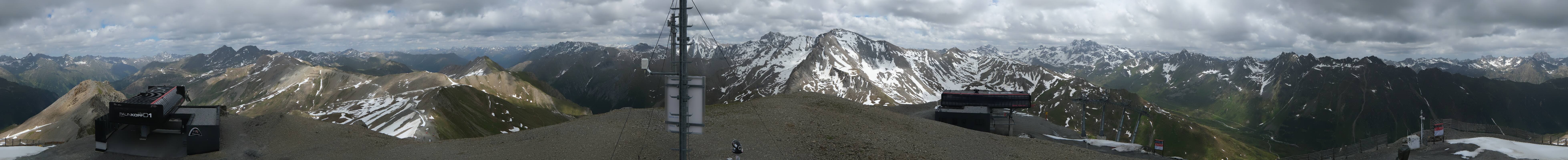 Archiv Foto Webcam Palinkopf in Ischgl