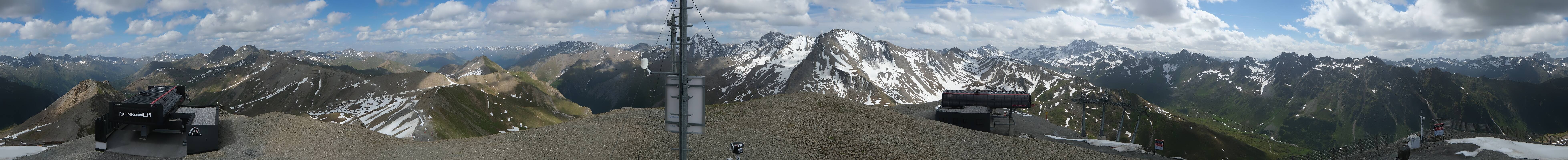 Archiv Foto Webcam Palinkopf in Ischgl