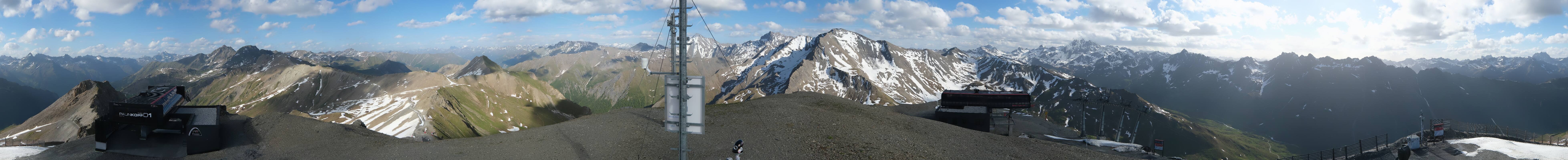 Archiv Foto Webcam Palinkopf in Ischgl