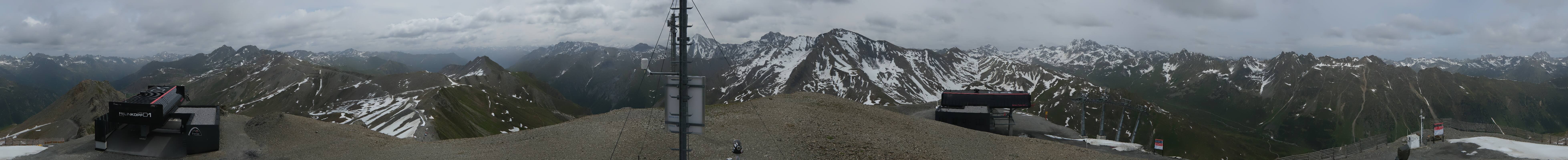 Archiv Foto Webcam Palinkopf in Ischgl
