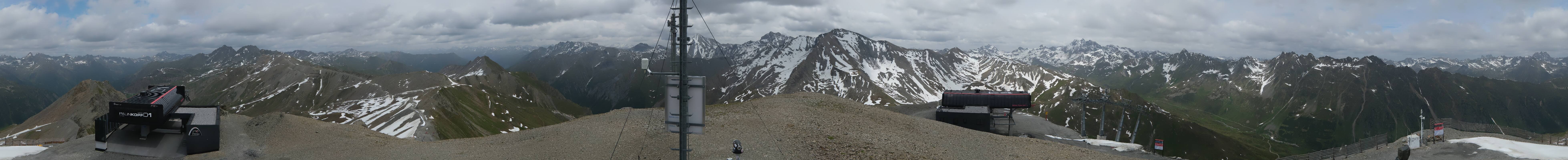 Archiv Foto Webcam Palinkopf in Ischgl