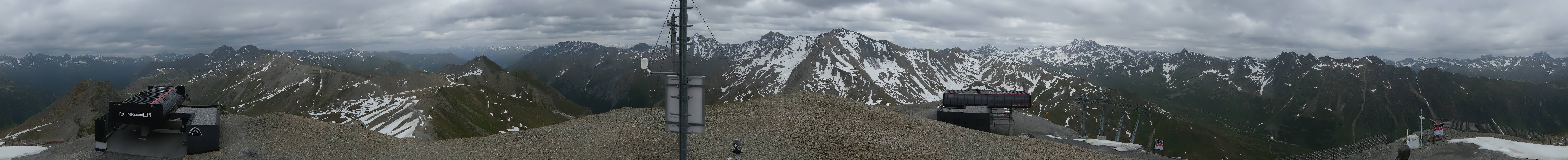 Archiv Foto Webcam Palinkopf in Ischgl