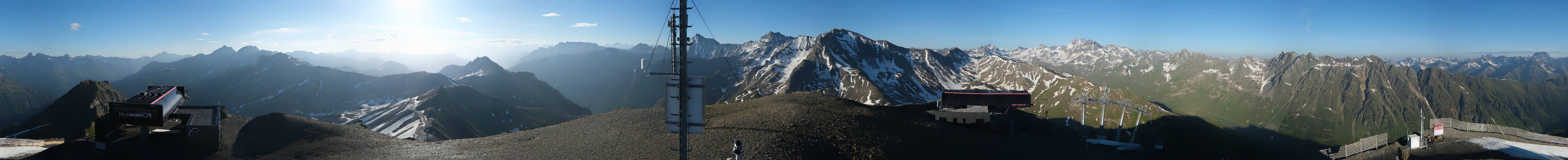 Archiv Foto Webcam Palinkopf in Ischgl