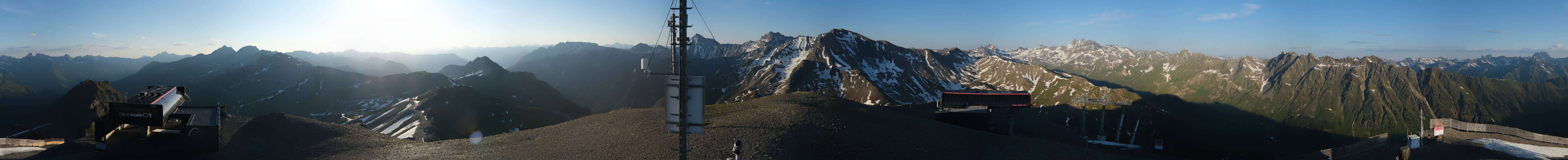 Archiv Foto Webcam Palinkopf in Ischgl