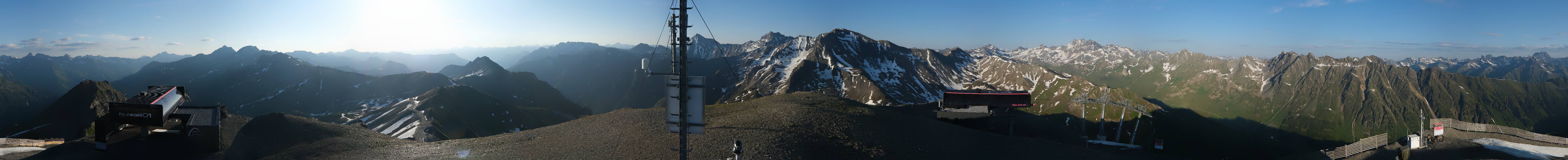 Archiv Foto Webcam Palinkopf in Ischgl