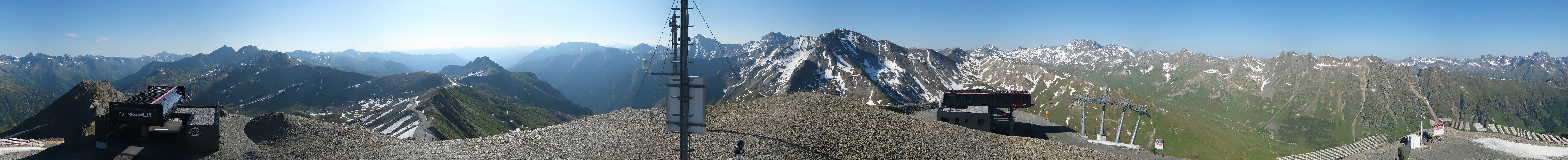 Archiv Foto Webcam Palinkopf in Ischgl