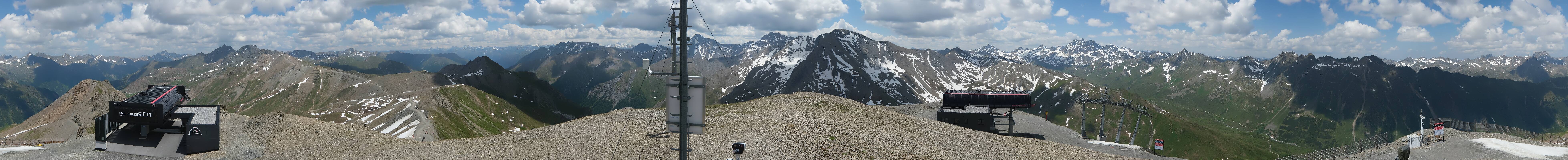 Archiv Foto Webcam Palinkopf in Ischgl