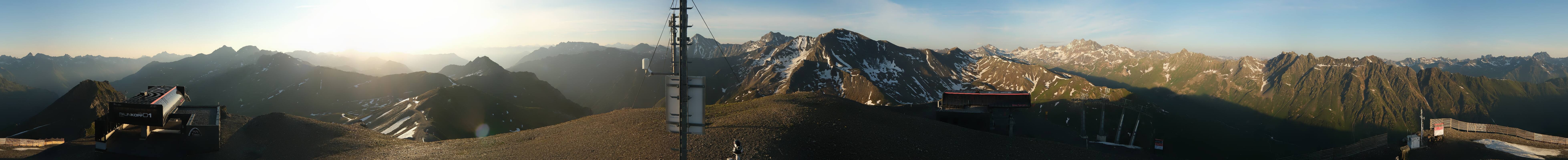 Archiv Foto Webcam Palinkopf in Ischgl