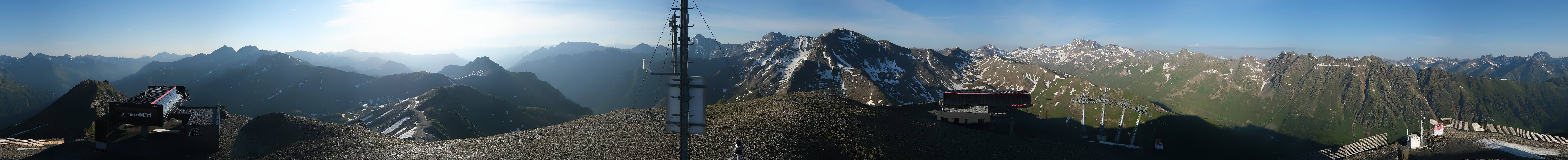 Archiv Foto Webcam Palinkopf in Ischgl