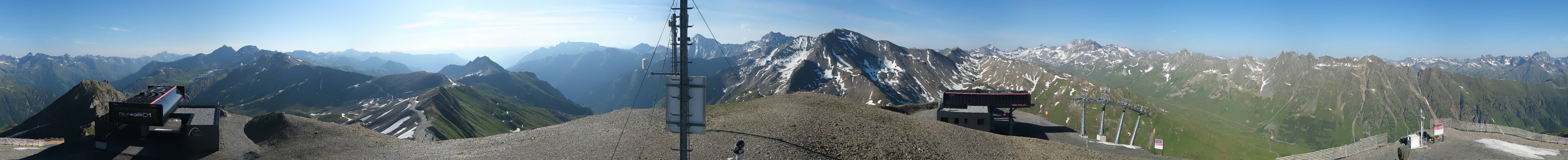 Archiv Foto Webcam Palinkopf in Ischgl