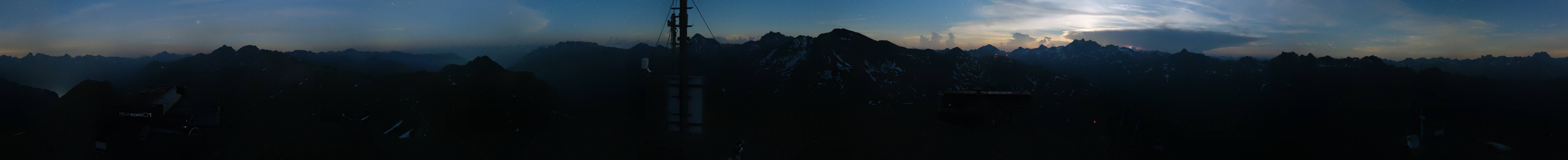 Archiv Foto Webcam Palinkopf in Ischgl