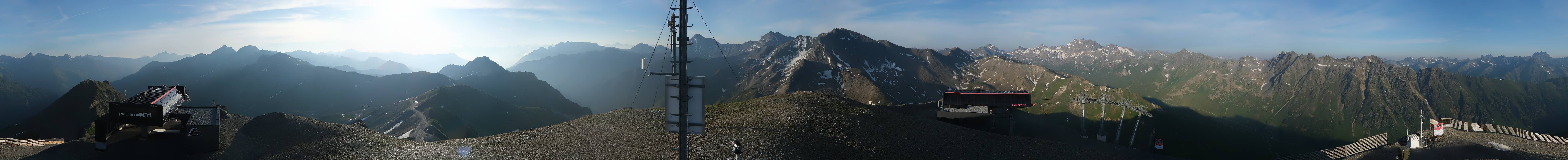 Archiv Foto Webcam Palinkopf in Ischgl