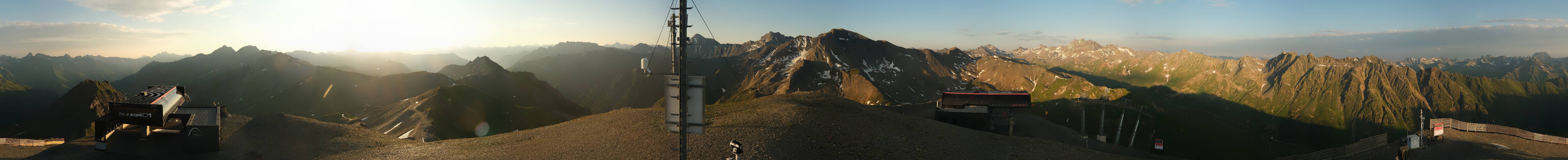 Archiv Foto Webcam Palinkopf in Ischgl
